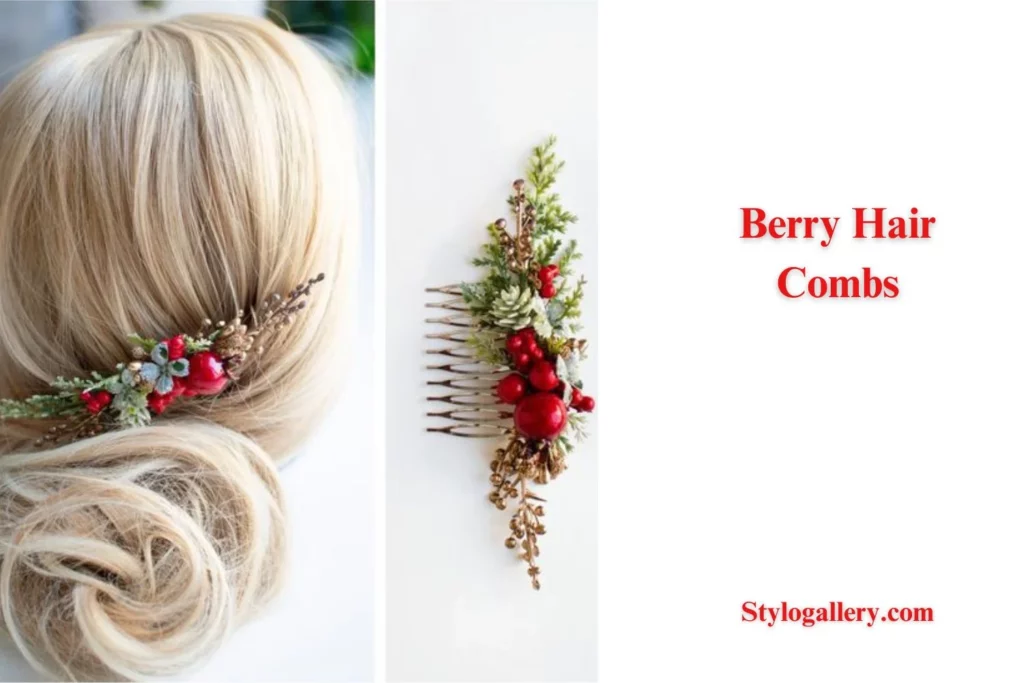 Berry Hair Combs