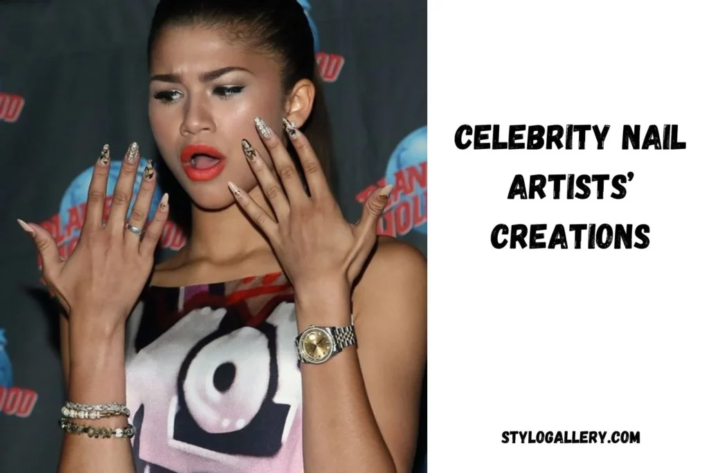 Celebrity Nail Artists' Creations
