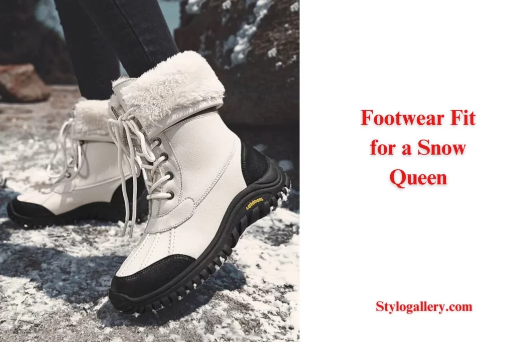 Footwear Fit for a Snow Queen