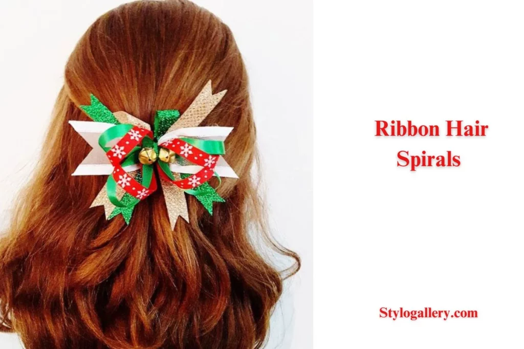 Ribbon Hair Spirals