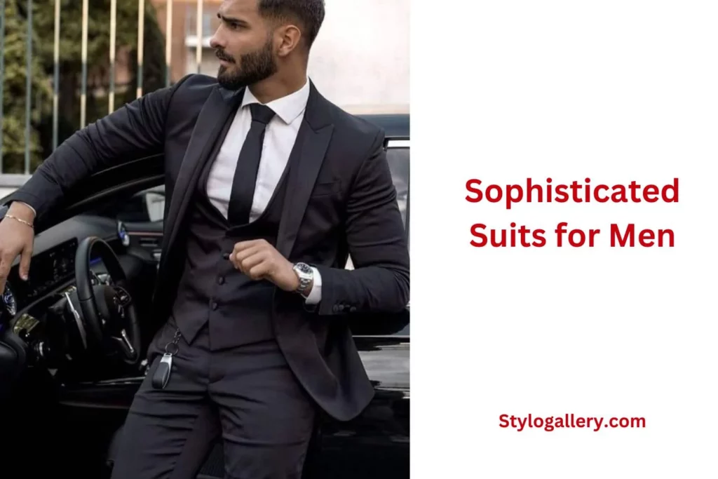 Sophisticated Suits for Men