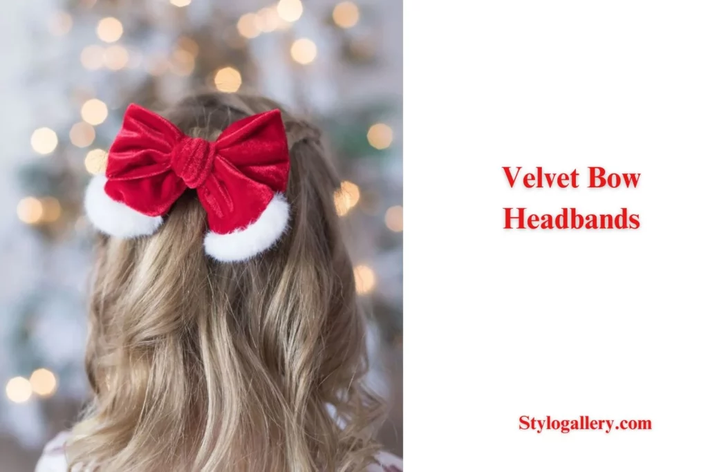 Velvet Bow Headbands