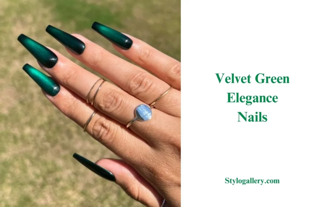 Velvet Green Elegance