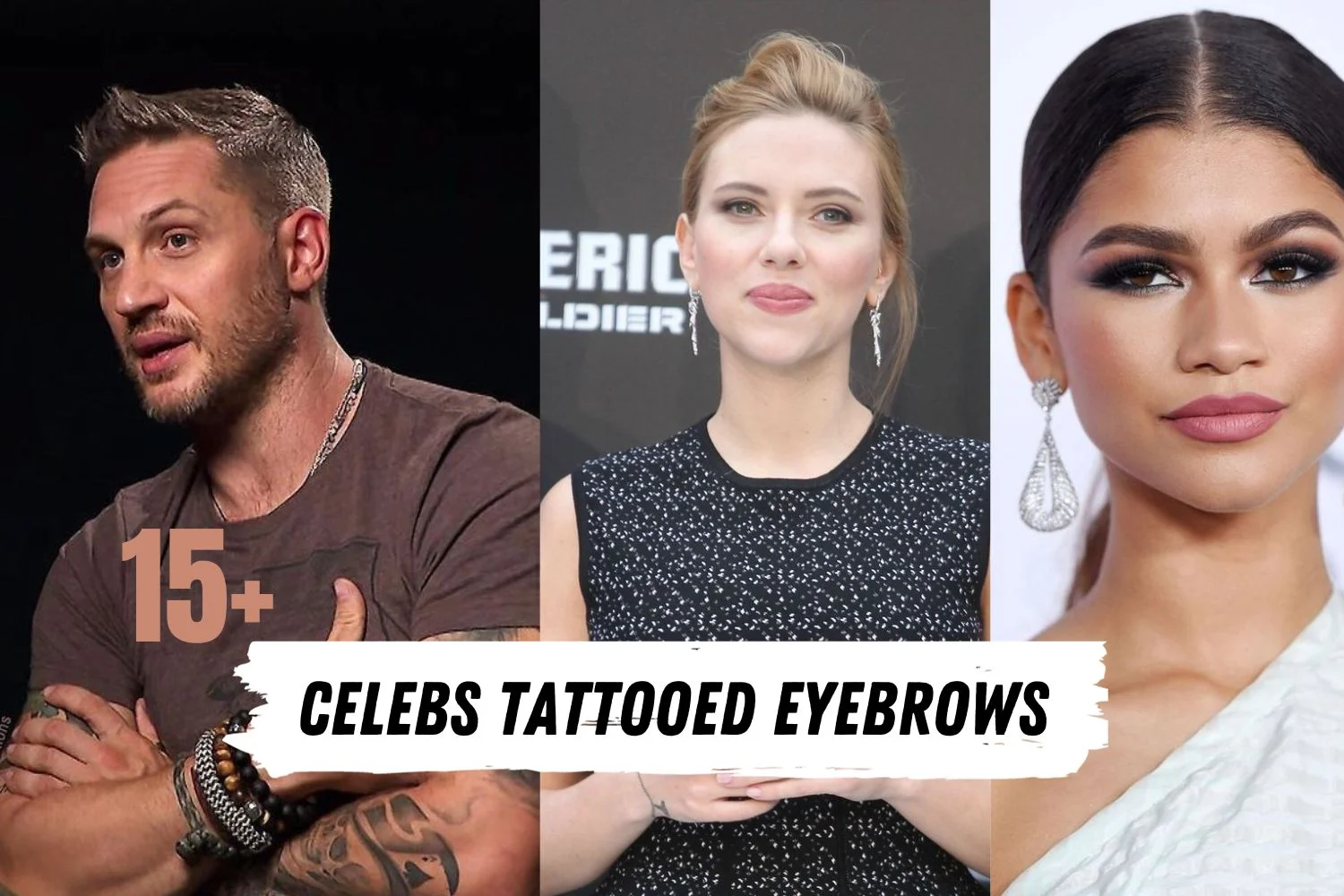 15 Celebs Rocking Tattooed Eyebrows
