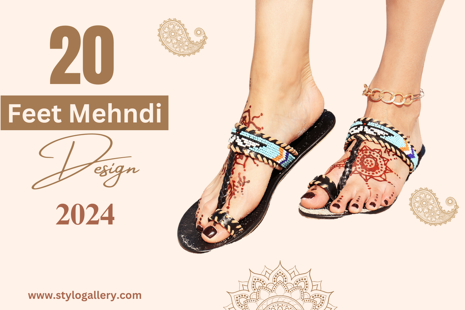 20 Feet Mehndi Design