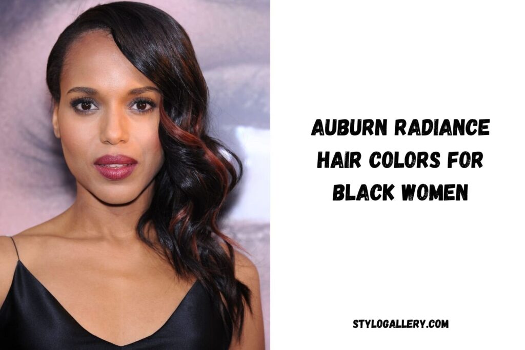 Auburn Radiance Hair Colors for Black Women
