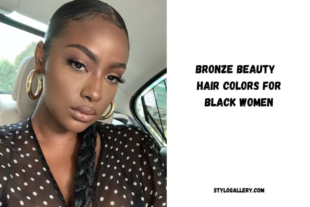 Bronze Beauty  Hair Colors for Black Women