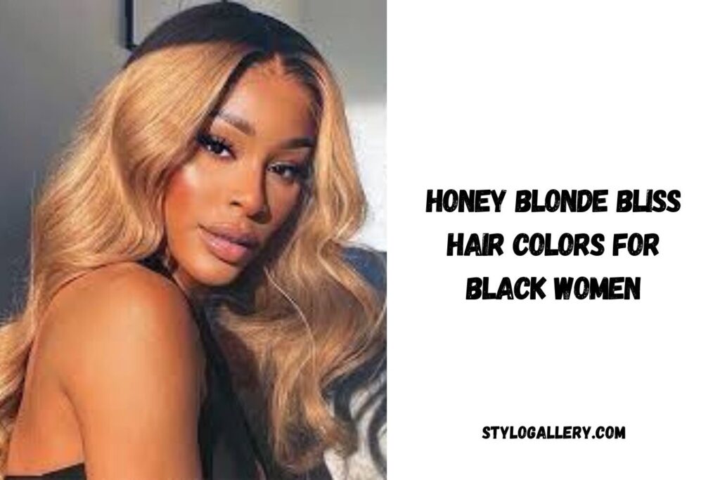 Honey Blonde Bliss Hair Colors for Black Women