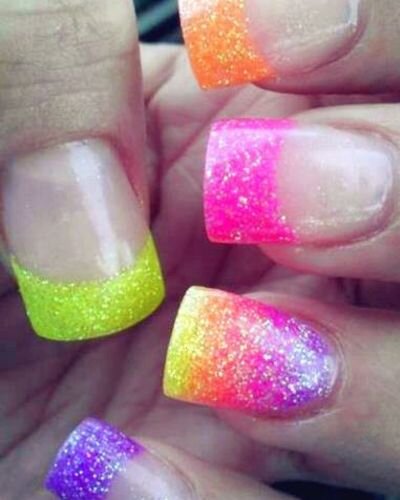 Ombre Neon Nights