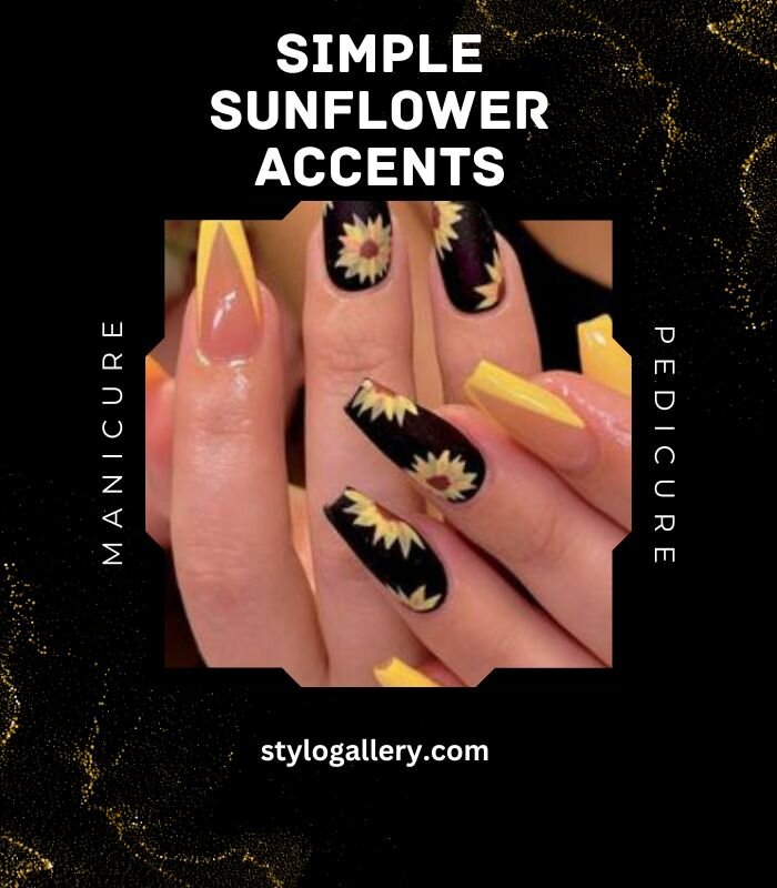 Simple Sunflower Accents