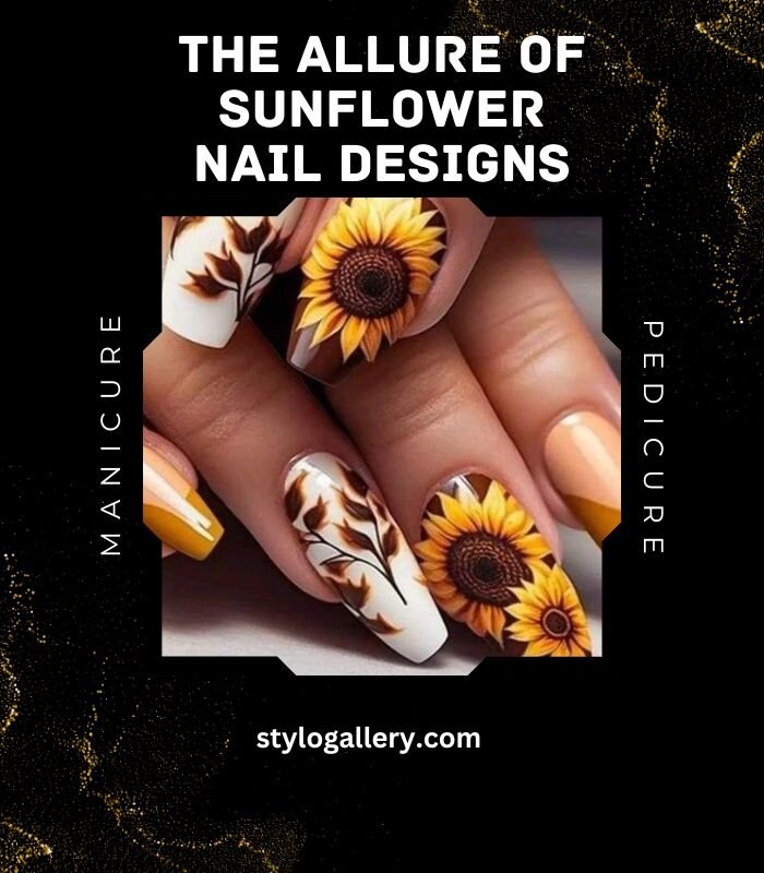The Allure of Sunflower Nail Designs