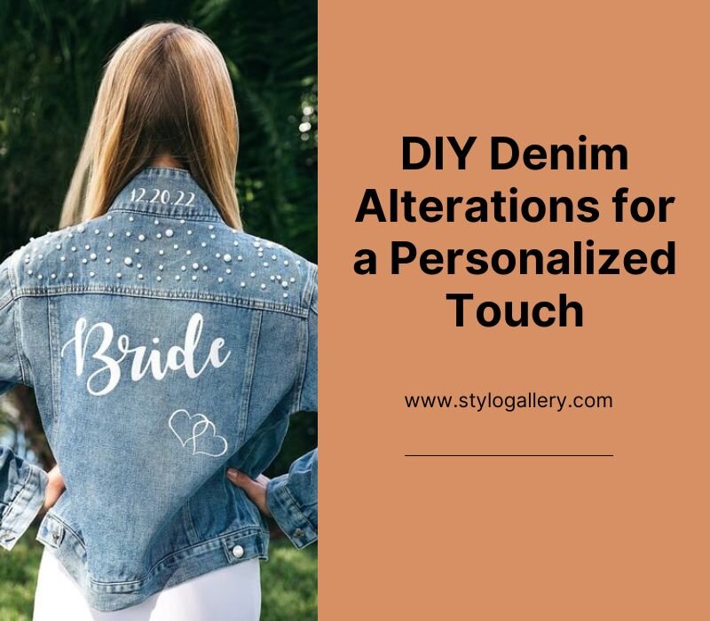 DIY Denim Alterations for a Personalized Touch