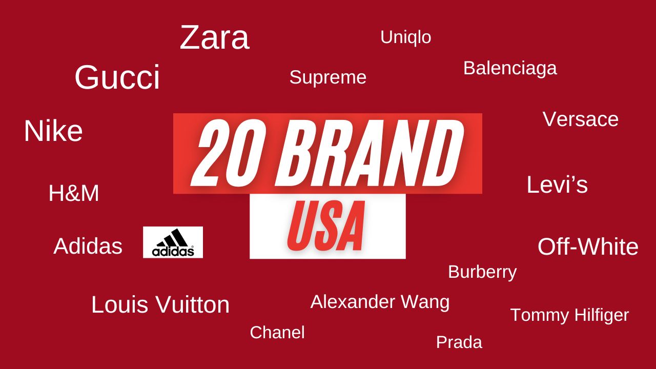 Top 20 Trending Clothing Brands in the USA for 2024 / 2025