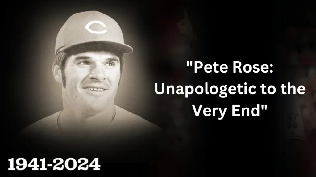 pete rose die